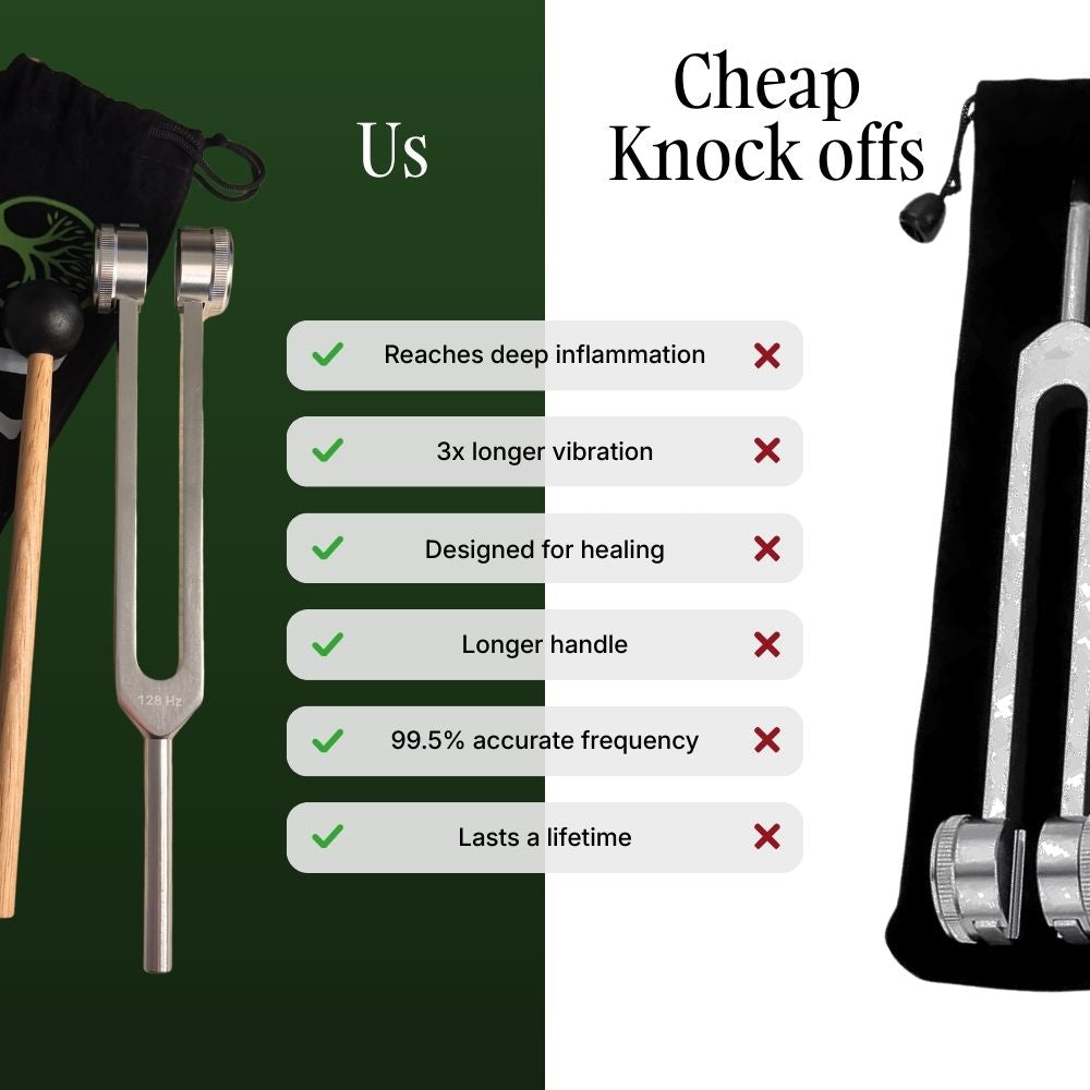Vemise 128Hz Tuning Fork The Healing Instrument