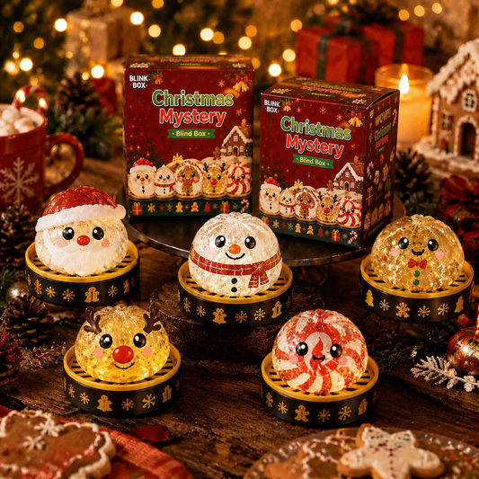 🎄🥟 Christmas Squishy Dumplings 🎁 Blind Box ✨ New Release • Limited Time • Pick Your Favorite! 🎀