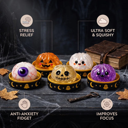 Haunted Halloween Dumpling Squishy Set